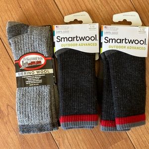 3 Pack New Merino Wool Mens Socks